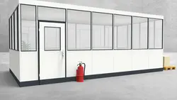 Hallenbüro 4-seitig 6,50 x 3,50 m 22,75 m² (HB4-6535) Hallenbüro 4-seitig 6,50 x 3,50 m 22,75 m² (HB4-6535)