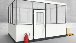 Hallenbüro 4-seitig 4,00 x 3,00 m 12 m² (HB4-4030) Hallenbüro 4-seitig 4,00 x 3,00 m 12 m² (HB4-4030)