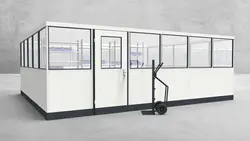 Stellwand 4-seitig 6,00 x 5,00 m 30 m² (SW4-6050) Stellwand 4-seitig 6,00 x 5,00 m 30 m² (SW4-6050)