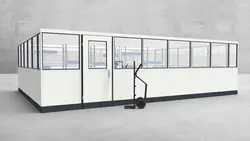 Stellwand 4-seitig 7,50 x 5,50 m 41,25 m² (SW4-7555) Stellwand 4-seitig 7,50 x 5,50 m 41,25 m² (SW4-7555)