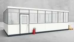 Hallenbüro 4-seitig 8,00 x 4,50 m 36 m² (HB4-8045) Hallenbüro 4-seitig 8,00 x 4,50 m 36 m² (HB4-8045)