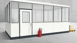 Hallenbüro 4-seitig 5,50 x 3,50 m 19,25 m² (HB4-5535) Hallenbüro 4-seitig 5,50 x 3,50 m 19,25 m² (HB4-5535)