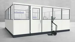 Stellwand 4-seitig 5,00 x 5,00 m 25 m² (SW4-5050)