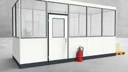 Hallenbüro 4-seitig 5,00 x 2,00 m 10 m² (HB4-5020) Hallenbüro 4-seitig 5,00 x 2,00 m 10 m² (HB4-5020)