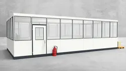 Hallenbüro 4-seitig 9,00 x 4,50 m 40,5 m² (HB4-9045) Hallenbüro 4-seitig 9,00 x 4,50 m 40,5 m² (HB4-9045)