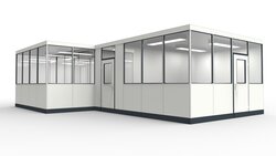 Raumsysteme in Industriehallen
