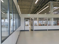 Hallenabtrennungen in Industriehalle als Abtrennungen vom Produktionsprozess