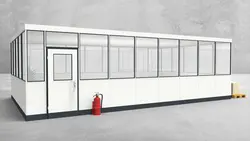 Hallenbüro 4-seitig 8,50 x 5,00 m 42,5 m² (HB4-8550) Hallenbüro 4-seitig 8,50 x 5,00 m 42,5 m² (HB4-8550)