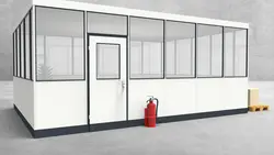 Hallenbüro 4-seitig 6,00 x 4,50 m 27 m² (HB4-6045) Hallenbüro 4-seitig 6,00 x 4,50 m 27 m² (HB4-6045)