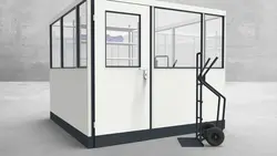 Stellwand 4-seitig 2,50 x 2,50 m 6,25 m² (SW4-2525)