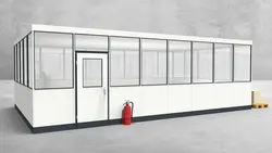 Hallenbüro 4-seitig 8,00 x 5,00 m 40 m² (HB4-8050) Hallenbüro 4-seitig 8,00 x 5,00 m 40 m² (HB4-8050)