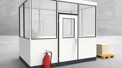 Hallenbüro 4-seitig 3,00 x 2,00 m 6 m² (HB4-3020) Hallenbüro 4-seitig 3,00 x 2,00 m 6 m² (HB4-3020)