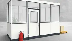 Hallenbüro 4-seitig 4,00 x 2,00 m 8 m² (HB4-4020) Hallenbüro 4-seitig 4,00 x 2,00 m 8 m² (HB4-4020)