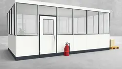Hallenbüro 4-seitig 6,00 x 3,50 m 21 m² (HB4-6035) Hallenbüro 4-seitig 6,00 x 3,50 m 21 m² (HB4-6035)