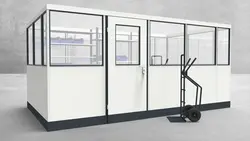 Stellwand 4-seitig 4,50 x 2,50 m 11,25 m² (SW4-4525) Stellwand 4-seitig 4,50 x 2,50 m 11,25 m² (SW4-4525)