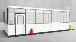 Hallenbüro 4-seitig 7,50 x 4,50 m 33,75 m² (HB4-7545) Hallenbüro 4-seitig 7,50 x 4,50 m 33,75 m² (HB4-7545)