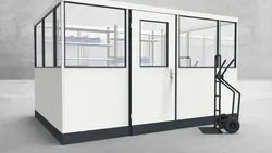 Stellwand 4-seitig 3,50 x 2,50 m 8,75 m² (SW4-3525)