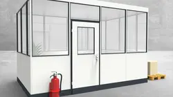 Hallenbüro 4-seitig 4,00 x 2,50 m 10 m² (HB4-4025) Hallenbüro 4-seitig 4,00 x 2,50 m 10 m² (HB4-4025)