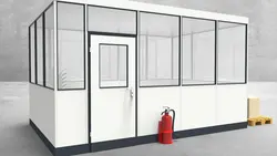 Hallenbüro 4-seitig 4,50 x 3,00 m 13,5 m² (HB4-4530) Hallenbüro 4-seitig 4,50 x 3,00 m 13,5 m² (HB4-4530)