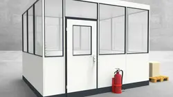 Hallenbüro 4-seitig 3,50 x 3,00 m 10,5 m² (HB4-3530) Hallenbüro 4-seitig 3,50 x 3,00 m 10,5 m² (HB4-3530)