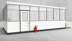 Hallenbüro 4-seitig 7,00 x 4,50 m 31,5 m² (HB4-7045) Hallenbüro 4-seitig 7,00 x 4,50 m 31,5 m² (HB4-7045)
