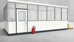 Hallenbüro 4-seitig 6,50 x 4,00 m 26 m² (HB4-6540) Hallenbüro 4-seitig 6,50 x 4,00 m 26 m² (HB4-6540)