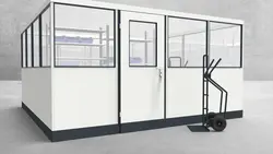 Stellwand 4-seitig 4,00 x 4,00 m 16 m² (SW4-4040)