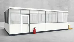 Hallenbüro 4-seitig 8,00 x 5,50 m 44 m² (HB4-8055) Hallenbüro 4-seitig 8,00 x 5,50 m 44 m² (HB4-8055)