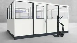 Stellwand 4-seitig 4,00 x 3,00 m 12 m² (SW4-4030) Stellwand 4-seitig 4,00 x 3,00 m 12 m² (SW4-4030)