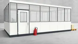 Hallenbüro 4-seitig 6,50 x 4,50 m 29,25 m² (HB4-6545) Hallenbüro 4-seitig 6,50 x 4,50 m 29,25 m² (HB4-6545)